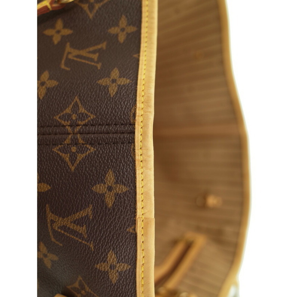 Louis Vuitton Bag Neverfull Leather Monogram Tote Brown - Picture 7 of 8